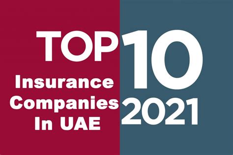 Top 10 Insurance companies in UAE 2021 - Dubai Online Insurance