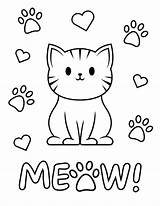 30 Free Printable Cat Coloring Pages  Prudent Penny Pincher sketch template