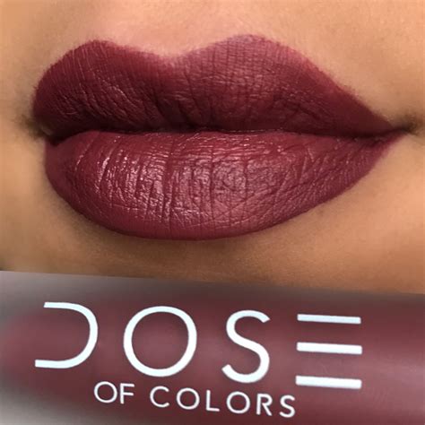 Dose of Colors Matte Liquid Lipstick Swatches - life by noosha