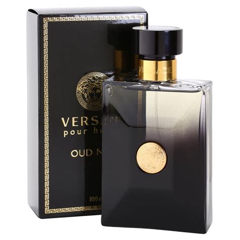 Versace Pour Homme Oud Noir, Eau de Parfum for Men 100 ml | notino.co.uk