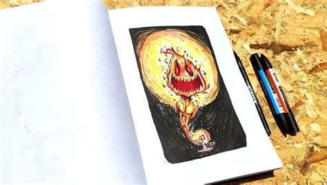 Sketchbook marker drawings vol1. on Behance