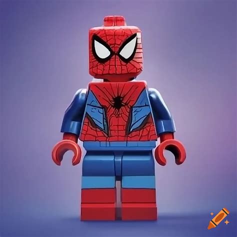 Lego spider man 2099 drawing on Craiyon