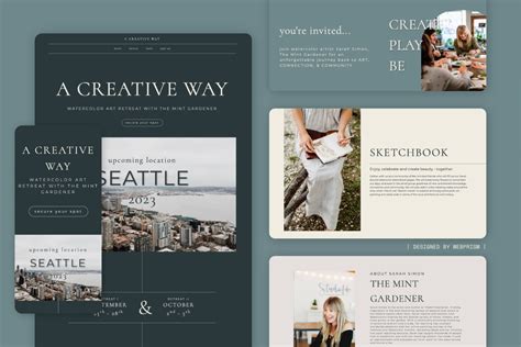 Event Landing Page by Ashley Santamaria on Dribbble