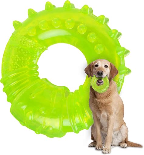 Pet Supplies : SPOFLY Teething Puppy Chew Toys, Interactive Treat Dispensing Toy for Small Dogs ...