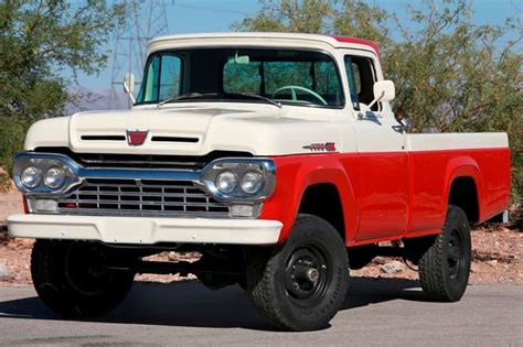 1960 Ford F250 Custom Cab Styleside | Classic ford trucks, 1960 ford truck, Old pickup trucks