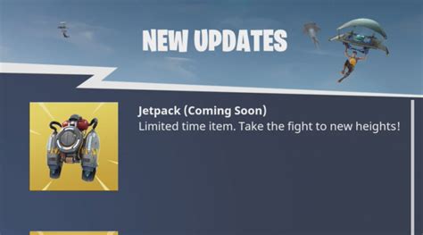 'Fortnite' Jetpacks Coming in Next Update: Get Ready to Blast Off