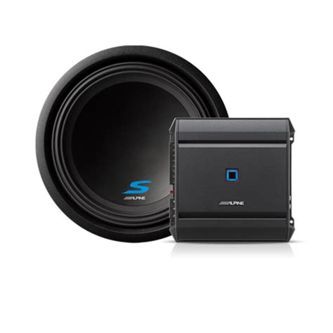 Alpine S-Series 12″ Subwoofer + Mono Amplifier System - Albany Car ...