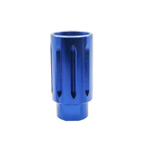 AR-15/.223/5.56 Flash Can Muzzle Brake Aluminum Blue -OutdoorSportsUSA