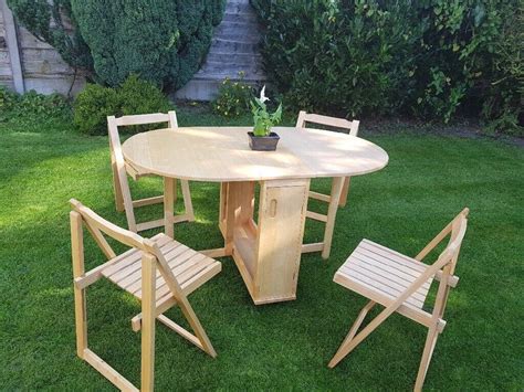 John Lewis Butterfly folding table and chairs | in Didsbury, Manchester | Gumtree