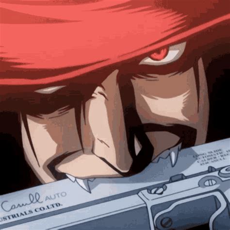 Alucard Hellsing GIF - Alucard Hellsing Gun - Discover & Share GIFs