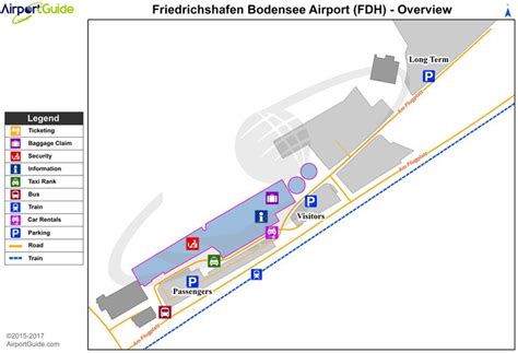 Friedrichshafen - Friedrichshafen (FDH) Airport Terminal Map - Overview ...