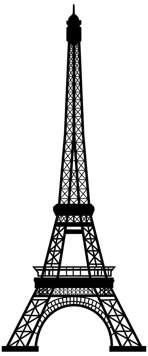 Paris Eiffel Tower Drawing Easy | Free download on ClipArtMag