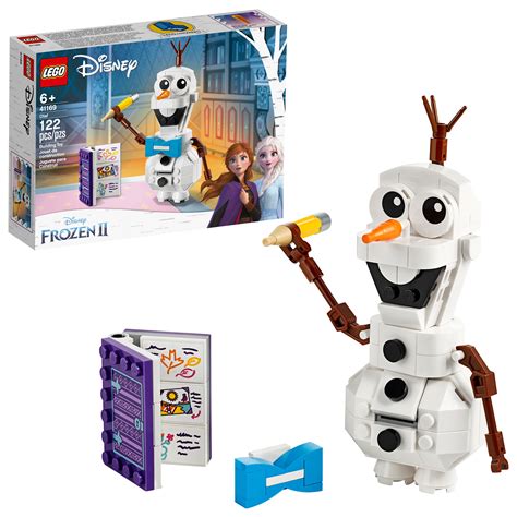 LEGO Disney Frozen II Olaf 41169 Olaf Snowman Toy Figure Building Kit - Walmart.com