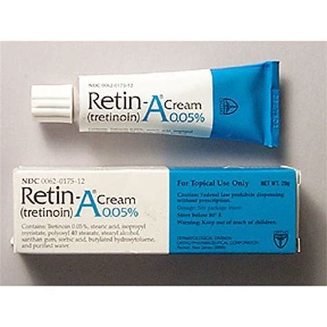 Retin-A®, (Tretinoin), 0.05%, Cream, 20gm Tube | McGuff Medical Products