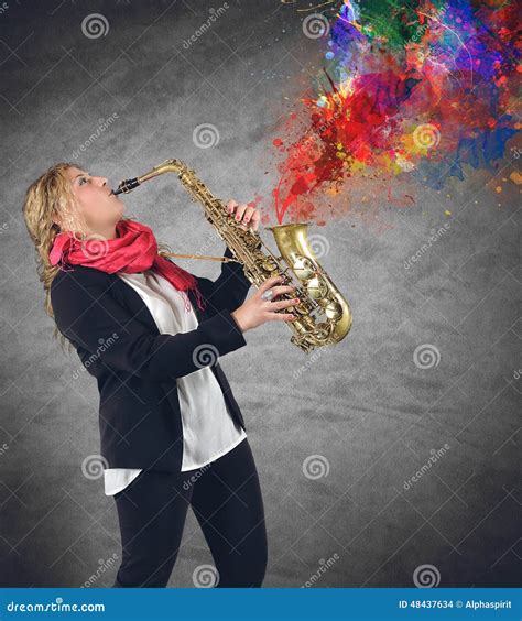 Passion for music stock photo. Image of blues, musical - 48437634