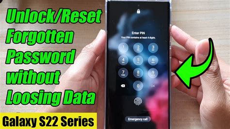 Galaxy S22/S22+/Ultra: How to Unlock/Reset Forgotten Password without Losing Data - YouTube