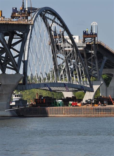 Lake Champlain Bridge - Steel Arch Bridge Fabrication | High Steel ...