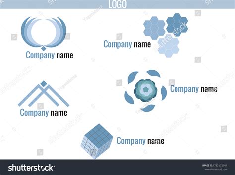 Vector Base Illustration Logo Design Elements Stock Vector (Royalty ...