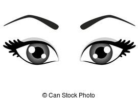 Eyes Black And White - ClipArt Best