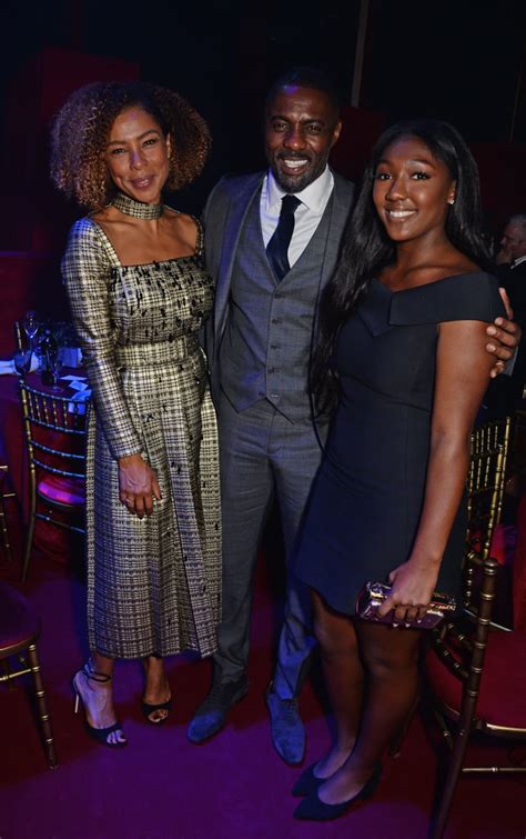 Idris Elba and Family at the Evening Standard Awards | POPSUGAR ...