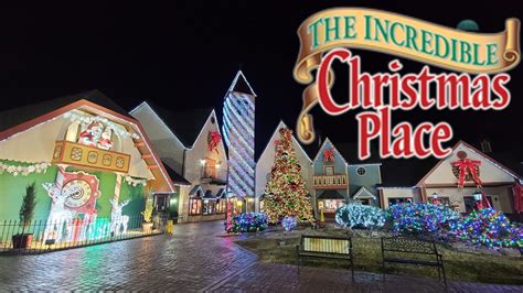 The Incredible Christmas Place Inside & Out, Pigeon Forge Tennessee ...