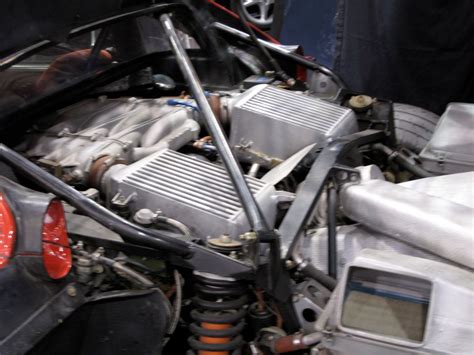 A Rare Glimpse Of A Ferrari F40's Engine Bay At The 2009 SEMA Show ...