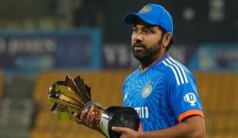 Rohit Sharma was selected as captain of the ICC Men’s ODI team of the ...