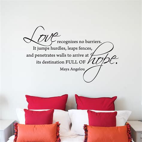 Love Recognizes No Barriers Wall Quotes™ Decal | WallQuotes.com