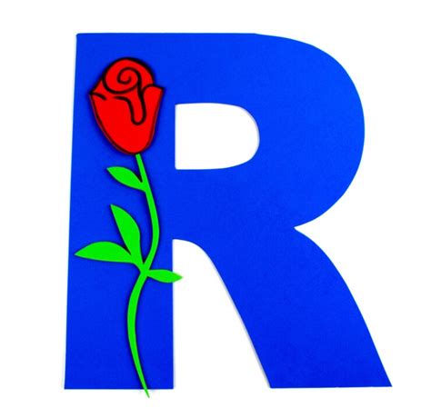 Alphabet Crafts For Kids: R is for Rose - Frugal Mom Eh!