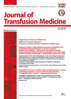 Journal of Transfusion Medicine