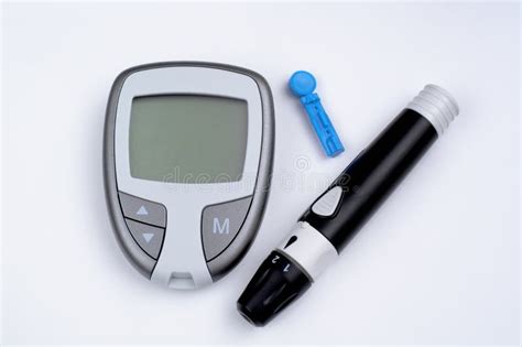 Blood Sugar Monitor stock image. Image of measure, examination - 158373345