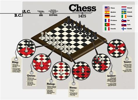 Awesome infographic showing the modern rules of chess chess infographic ...