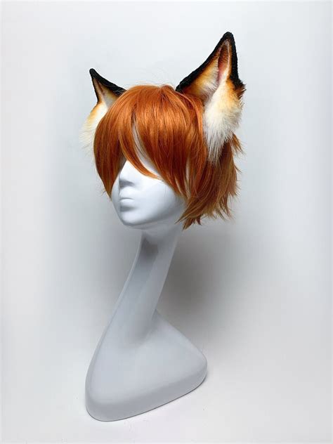 MTO Zootopia Nick Wilde Cosplay Faux Fur Fox Ears and Tail | Etsy