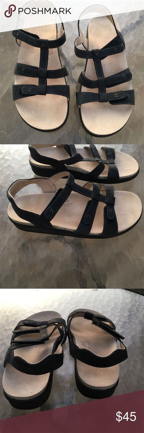 SAS Sandals 3-Straps Velcro Closure | Sandals, Sas shoes, Velcro