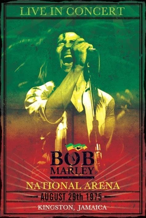 Poster Bob Marley - concert | Wall Art, Gifts & Merchandise | Europosters