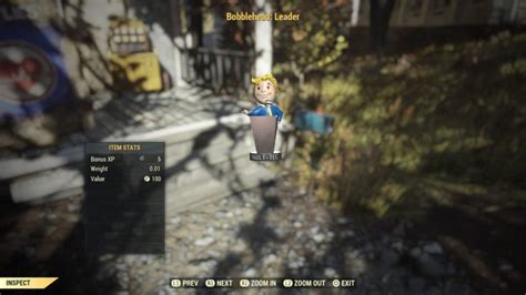 How do Bobbleheads work in Fallout 76 - Gamepur