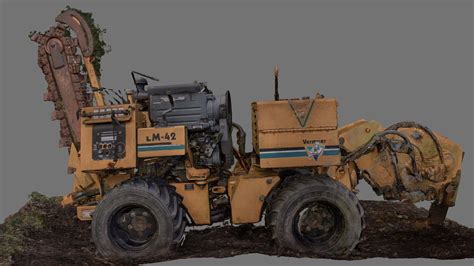 Vermeer LM42 Trencher - Download Free 3D model by Tyler Jackson ...