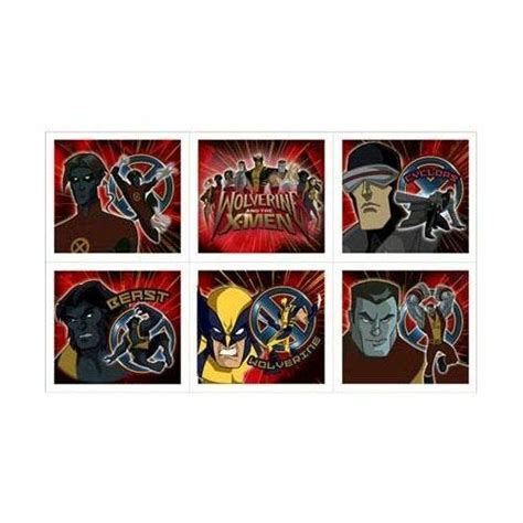 Wolverine Stickers (Pack of 24) | Wolverine | Boys Birthday Party Supplies | Discount Party ...