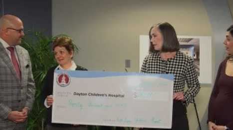 WLWT presents gifts from Ruth Lyons Fund to Dayton Children's Hospital