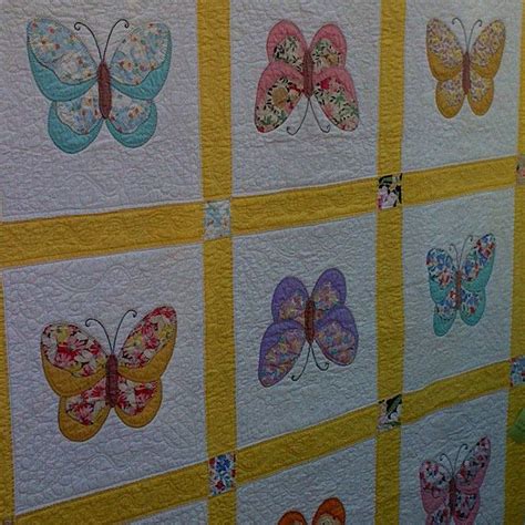 As 25 melhores ideias de Butterfly quilt pattern no Pinterest | Padrões ...