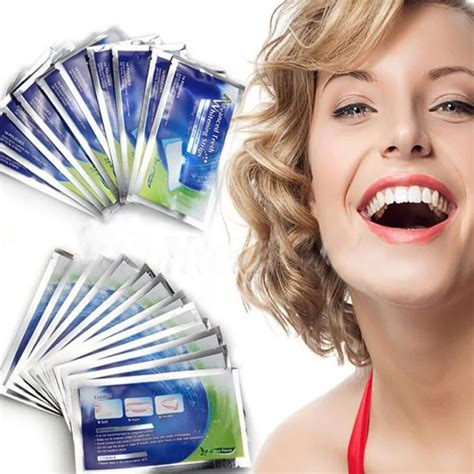 Free FAST shipping 6% Hydrogen Peroxide Teeth Whitening Strips, Double ...