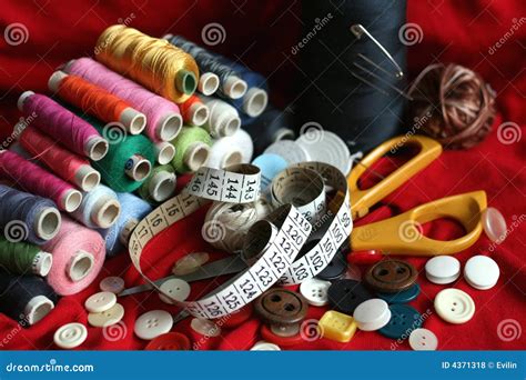 Sewing Tools stock photo. Image of measuring, repair, clue - 4371318