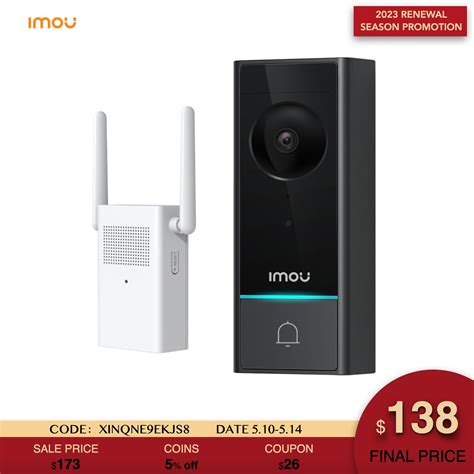 Alexa Doorbell Camera | Imou Doorbell Wifi | Imou Wifi Intercom | Imou Doorbell Db10 - Db60 ...