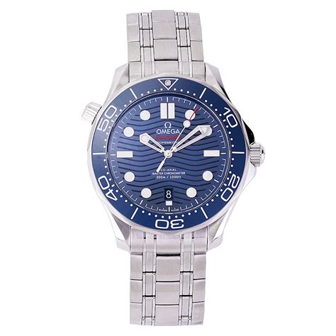 Omega Seamaster Co-Axial Blue Dial | New York Jewelers Chicago