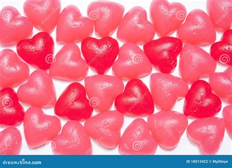 Gummy Hearts stock photo. Image of white, hearts, sweets - 18013422