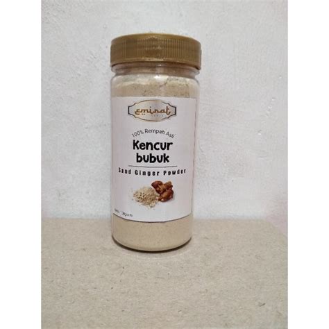 Jual Kencur Bubuk Kencur Halus Sand Ginger Powder Bumbu Dapur Rempah ...