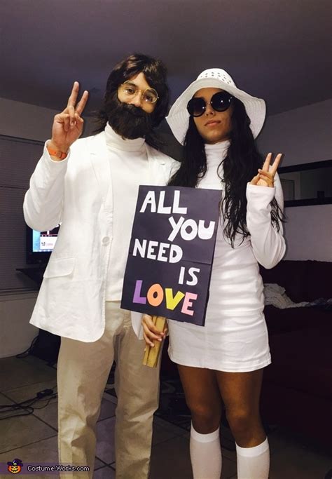 John Lennon and Yoko Ono - Couple Halloween Costume