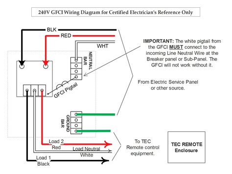 2 Pole Gfci Breaker Wiring Diagram - Wiring Diagram