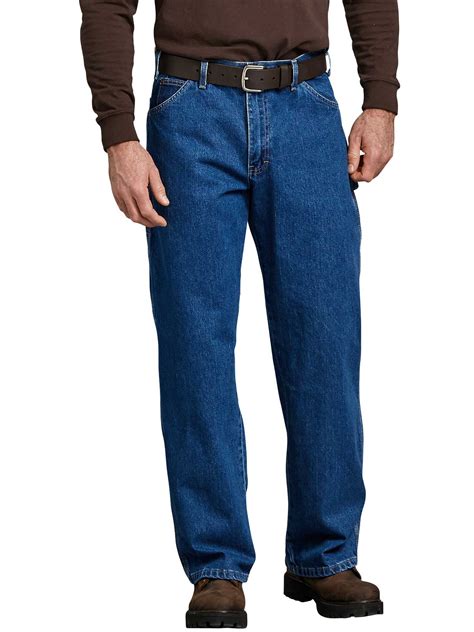 Men's Loose Fit Carpenter Denim Jeans - Walmart.com