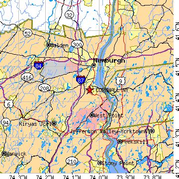 Cornwall, New York (NY) ~ population data, races, housing & economy